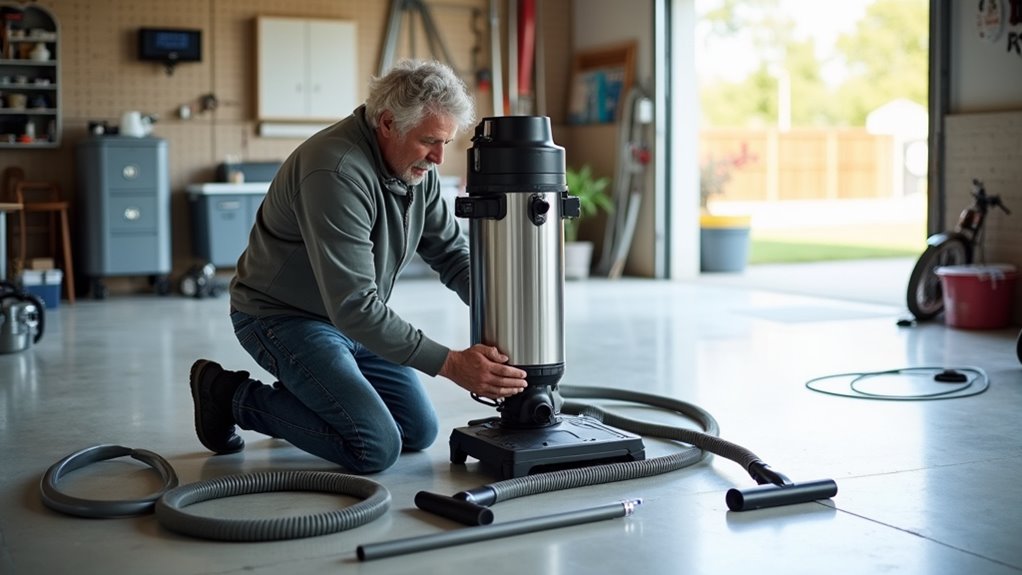 assemble vacuum components securely