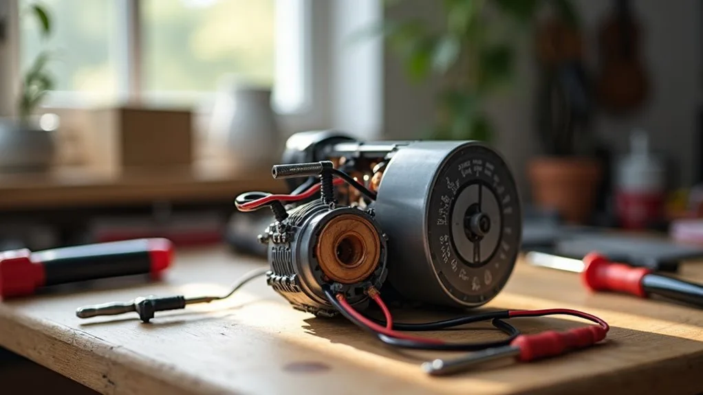 assess vacuum motor performance