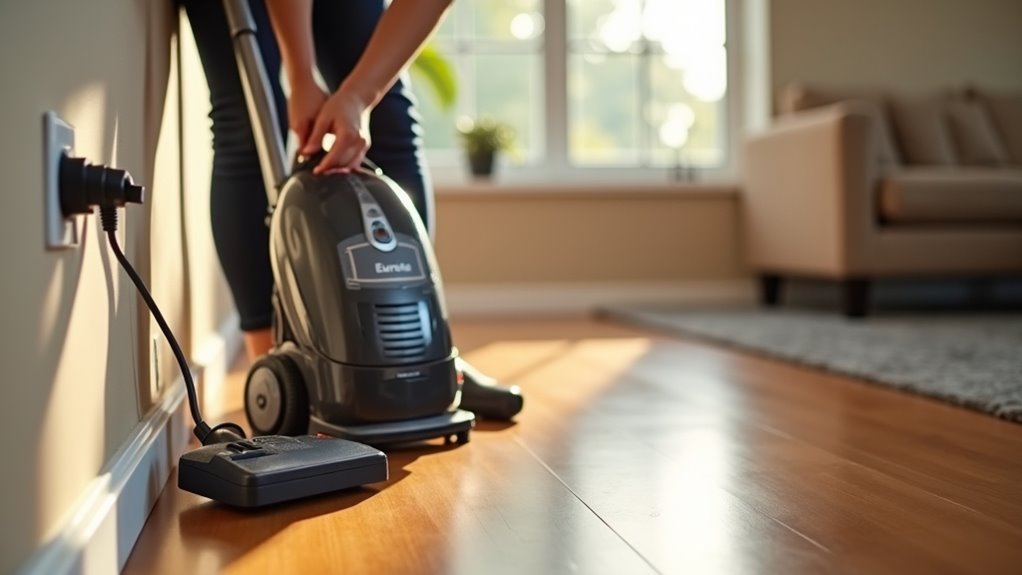 check vacuum power connection