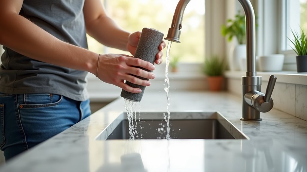 clean vacuum filters regularly