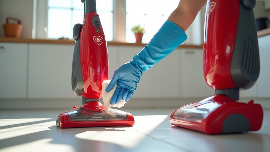 clean your vacuum regularly
