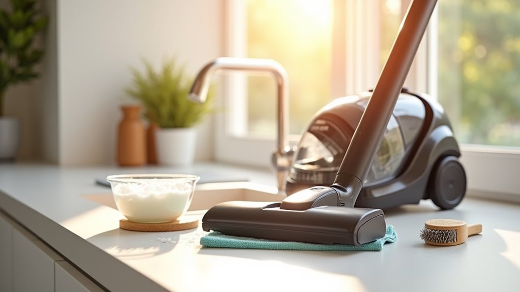 cleaning rainbow vacuum properly