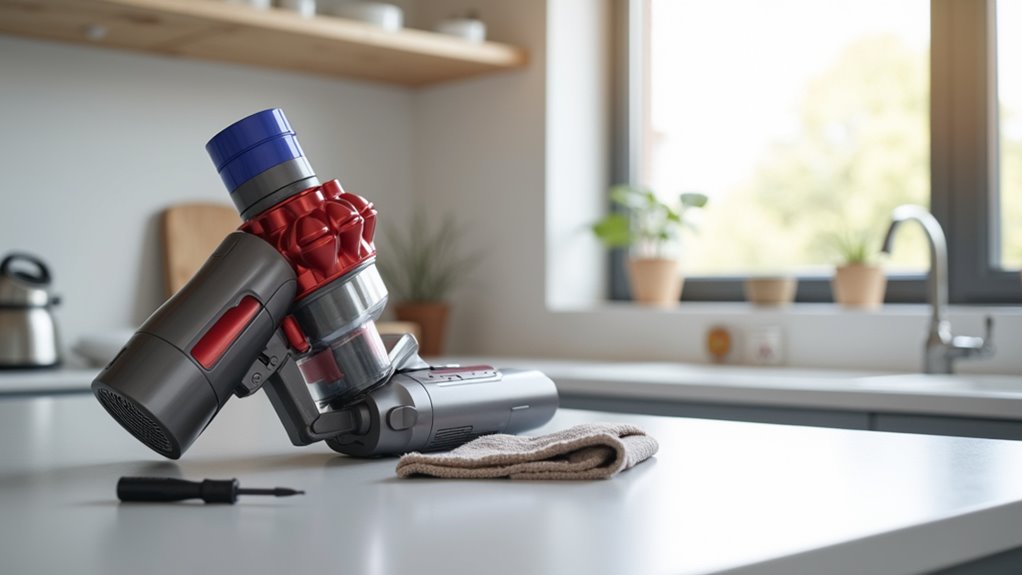 dyson vacuum reset troubleshooting tips