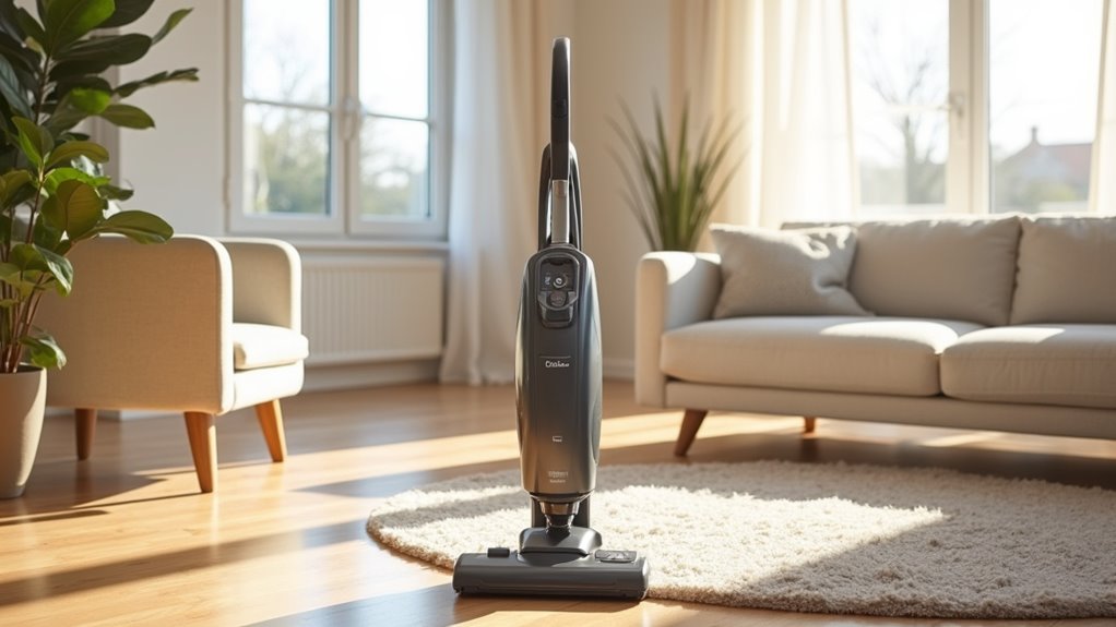 ergonomic user friendly vacuum features