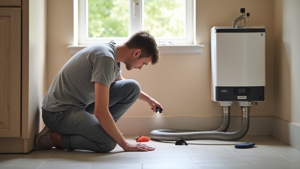 finding blockages in vacuum
