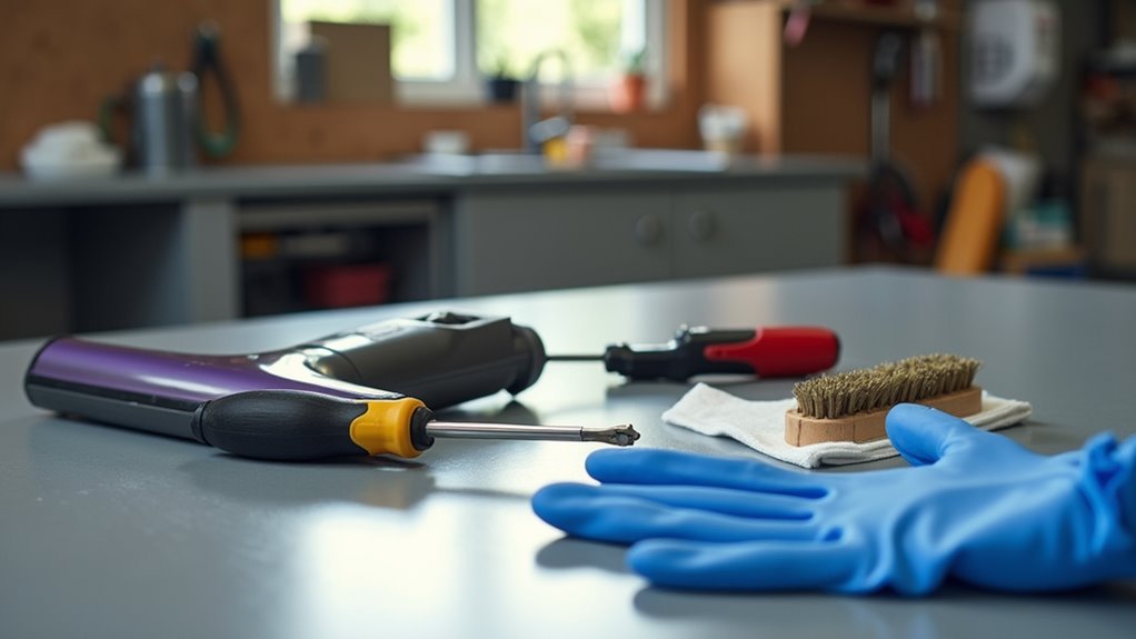 fixing clogged dyson vacuum