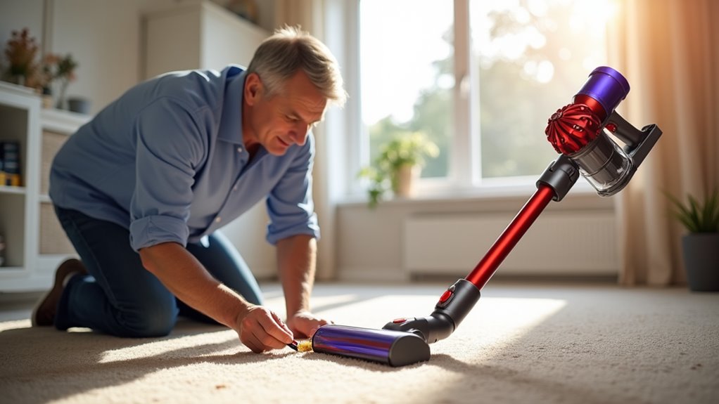maintain dyson attachments regularly