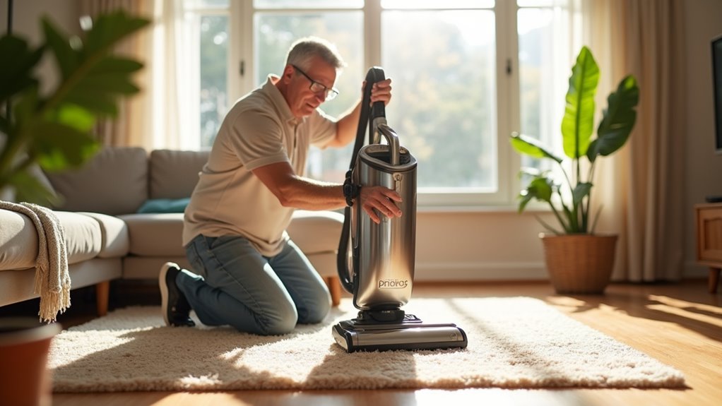 power up and clean