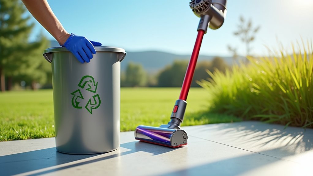 proper vacuum disposal rules