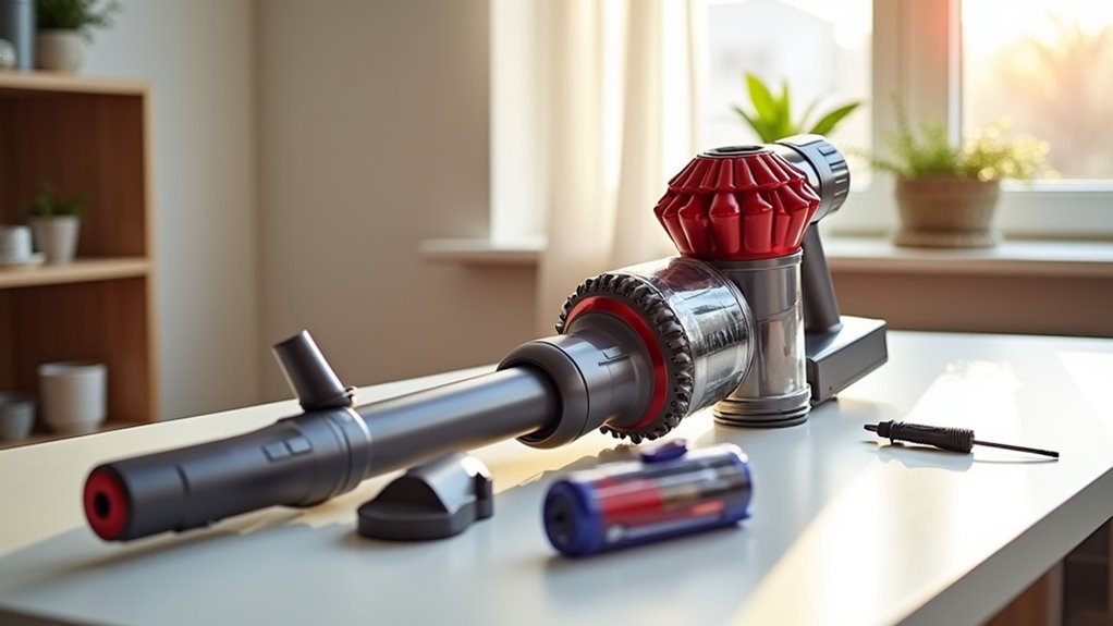 reassemble your dyson vacuum