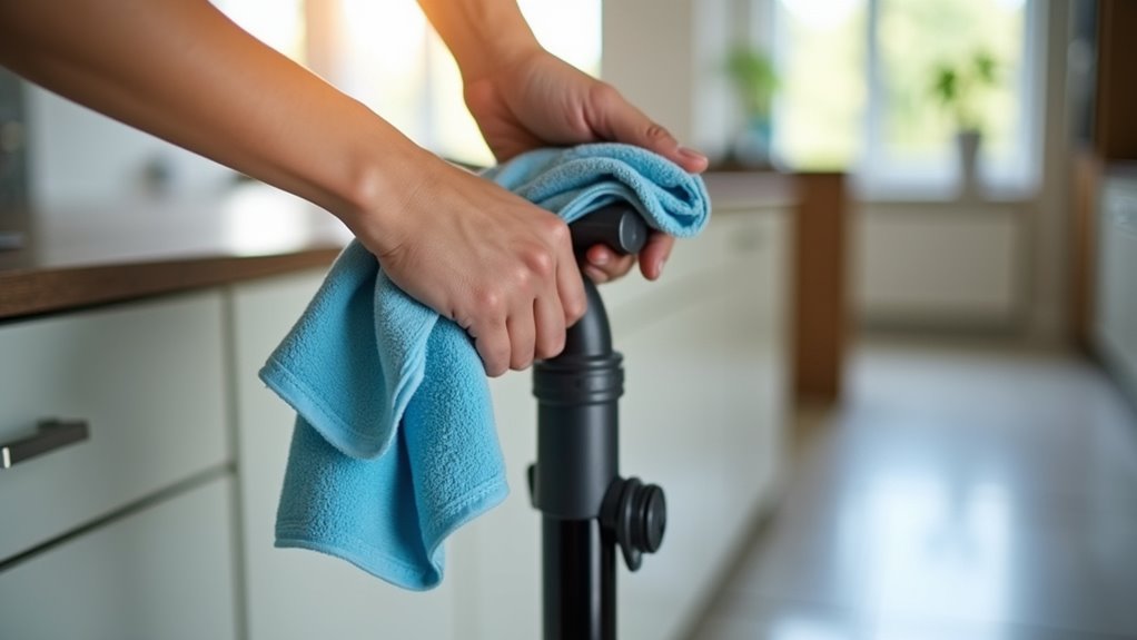 regular vacuum exterior cleaning