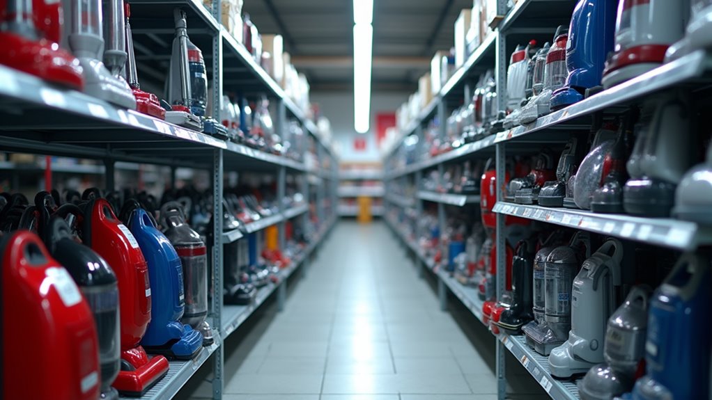 rent various vacuum types