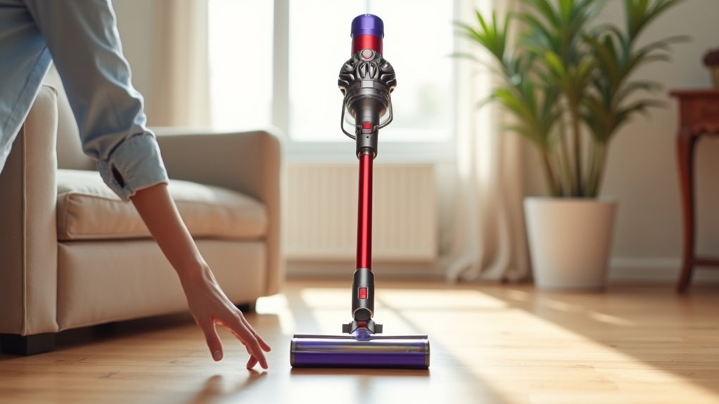 resetting dyson vacuum instructions