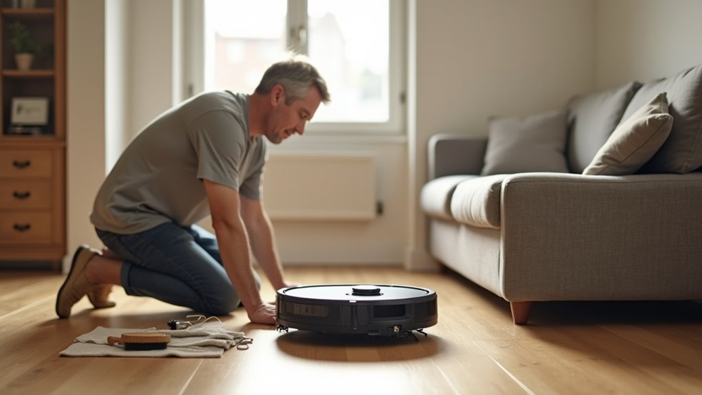 robot vacuum maintenance tips