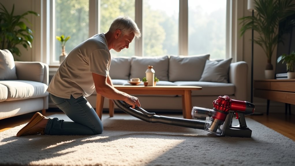 use dyson vacuum hose