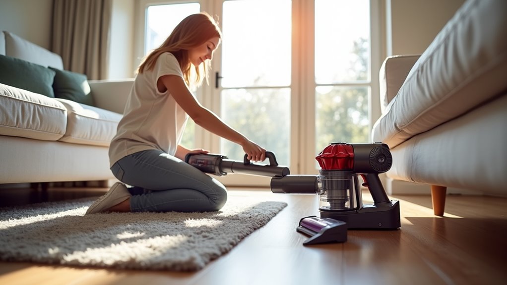 using dyson vacuum attachments