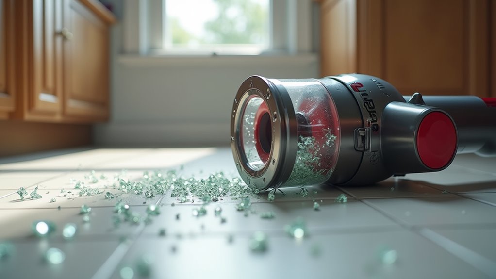 vacuum glass shard risks