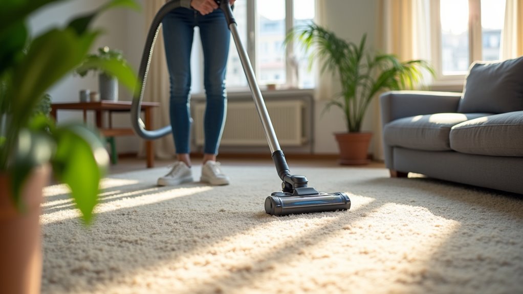 vacuuming for optimal cleanliness