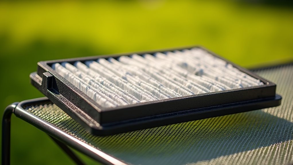 air dry vacuum filter properly