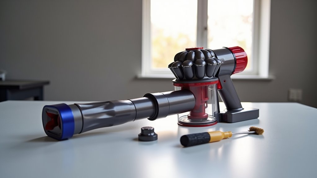 careful vacuum disassembly tips