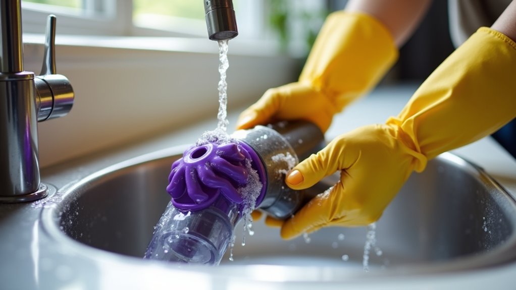 clean dyson attachments monthly