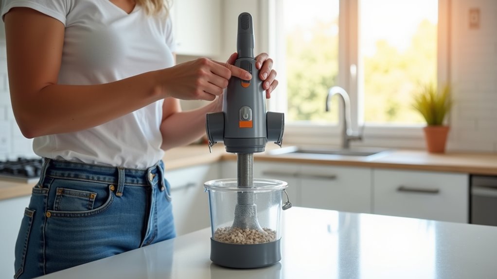 clean shark vacuum canister