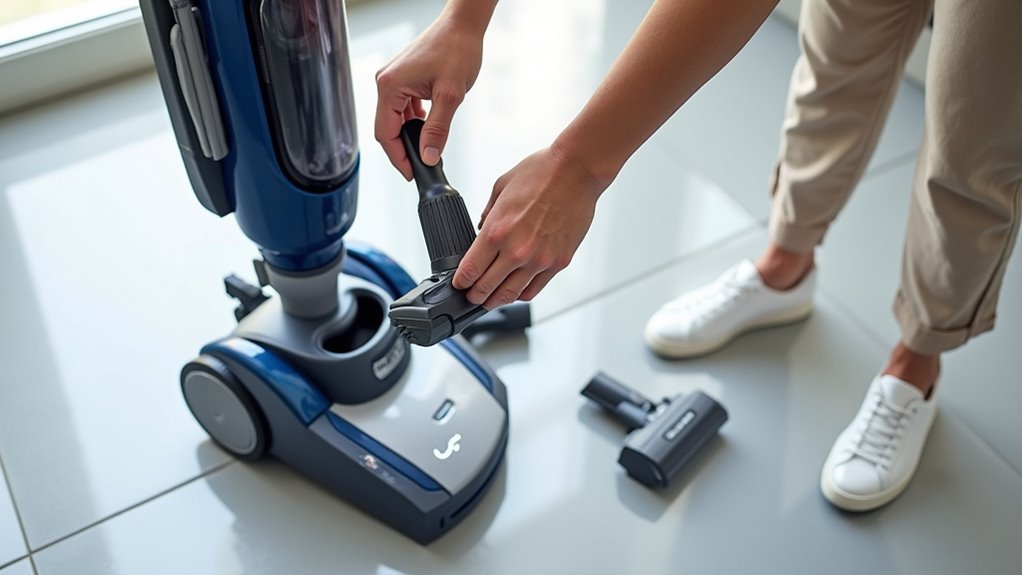 detach vacuum tools easily