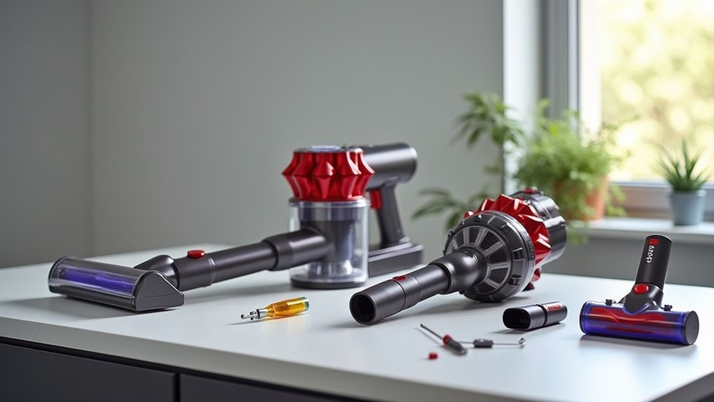 disassemble dyson v10 easily