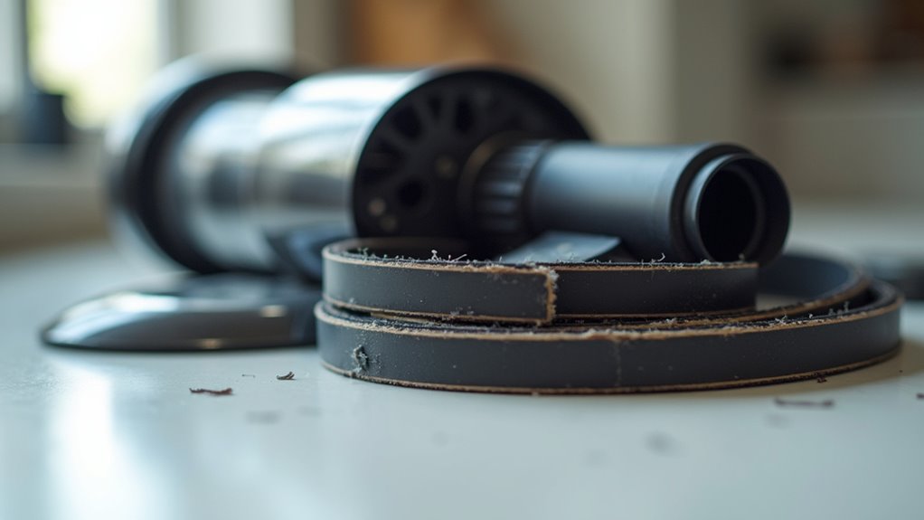 inspect vacuum belt condition