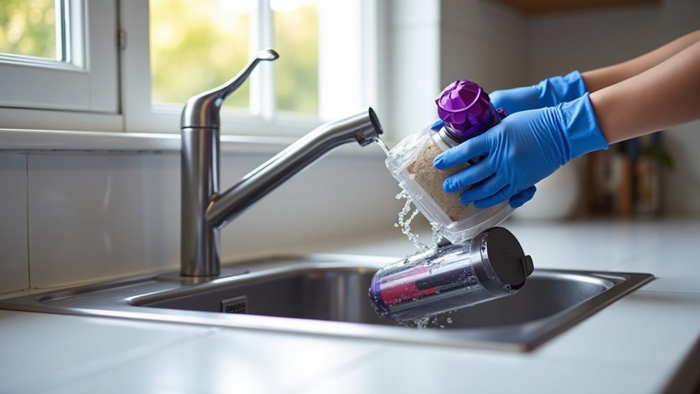 maintain vacuum dustbin cleanliness