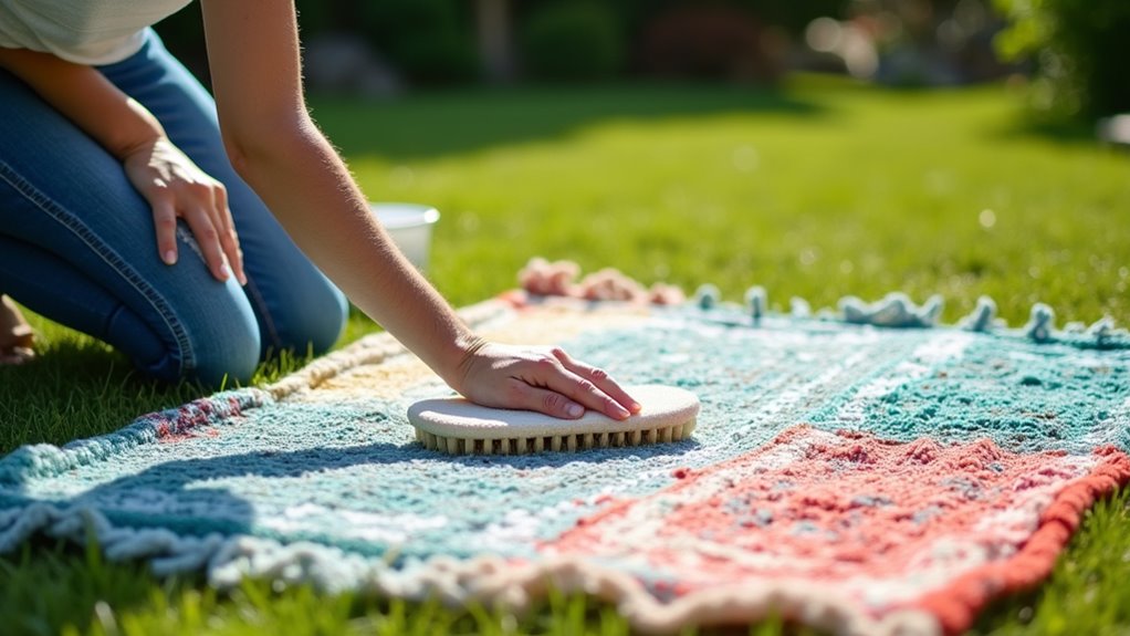 outdoor rug cleaning tips