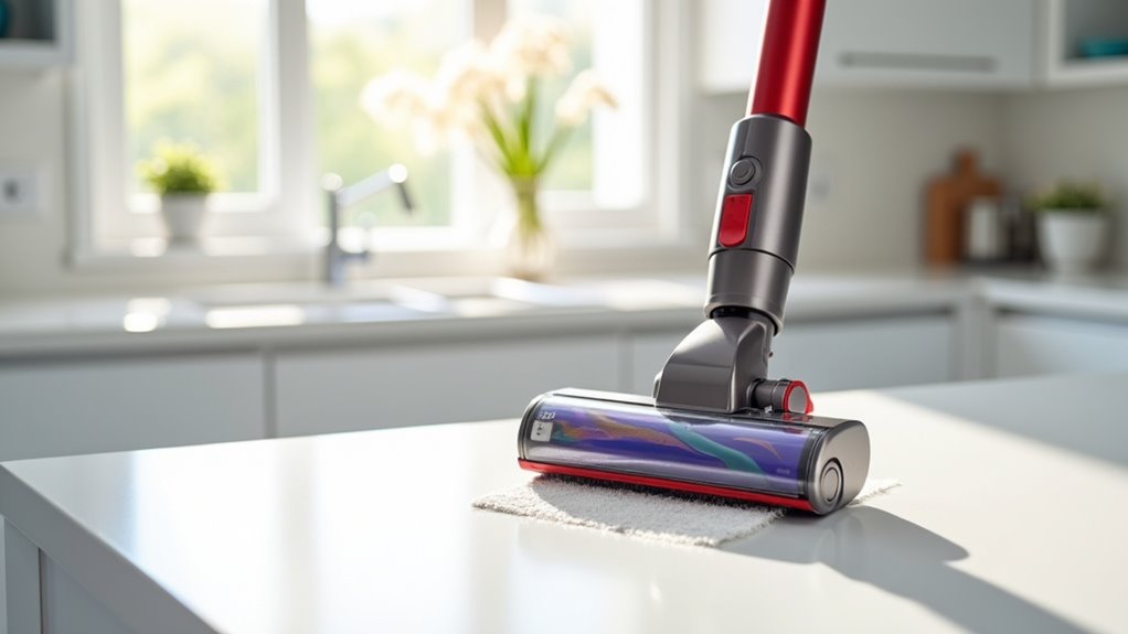 prepare dyson vacuum head