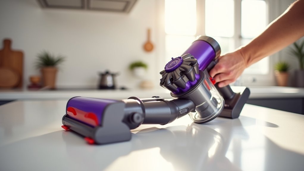 reassemble and test vacuum