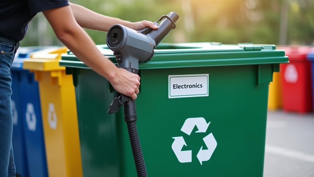 recycling vacuum cleaners easily