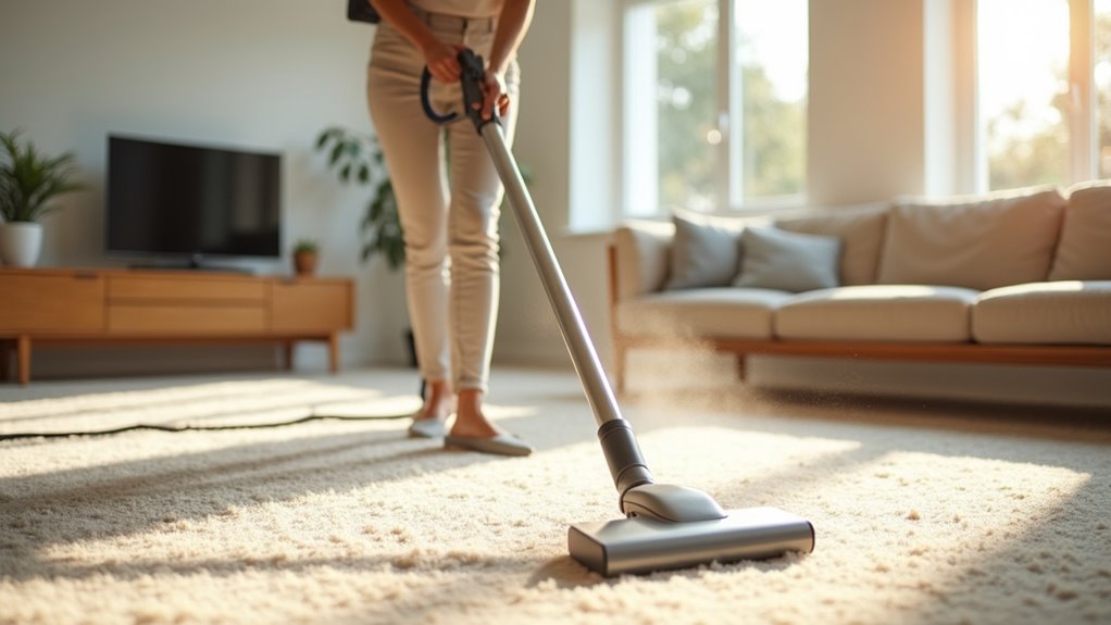 regular carpet care schedule