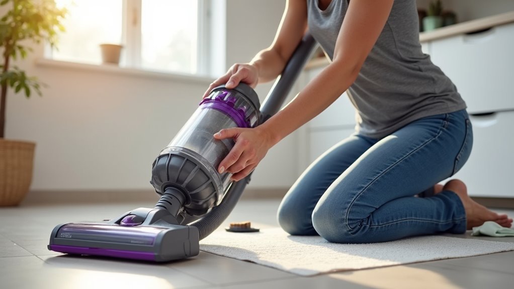 regular vacuum filter maintenance