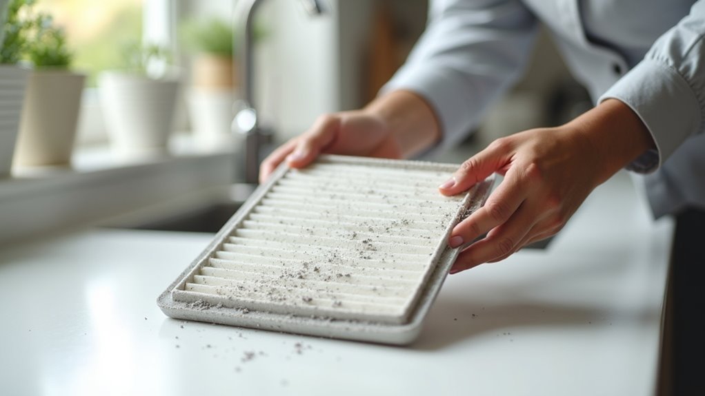 replace filters regularly inspect
