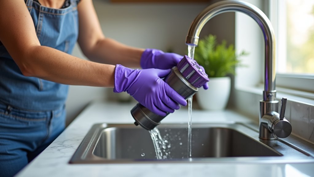 safe dyson filter care