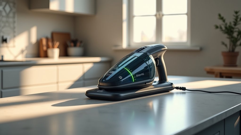 shark vacuum charging indicators