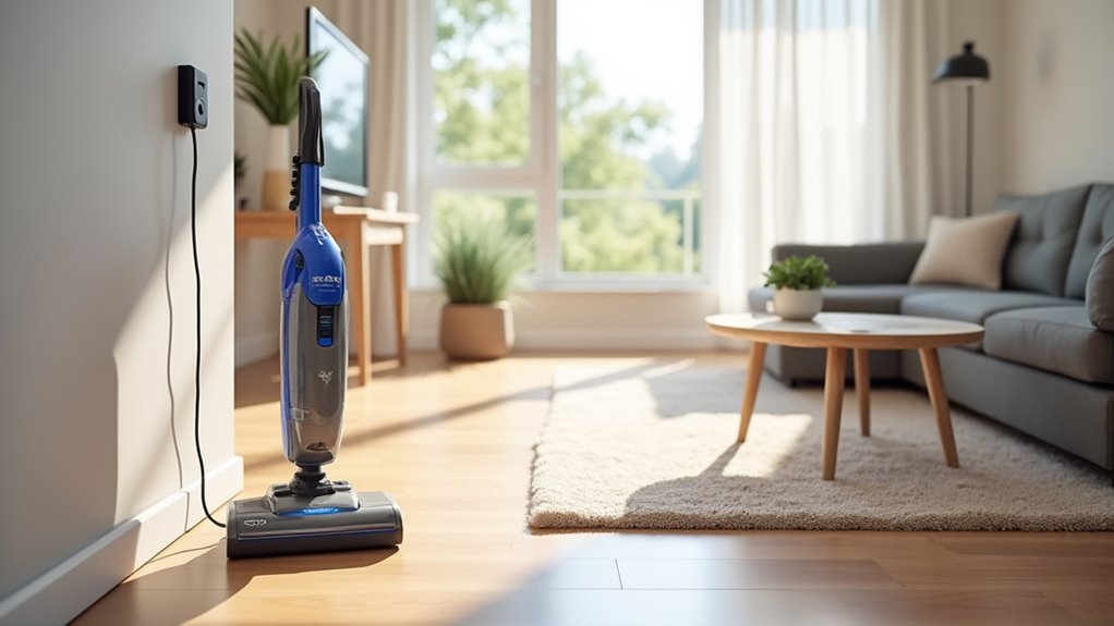 shark vacuum charging times