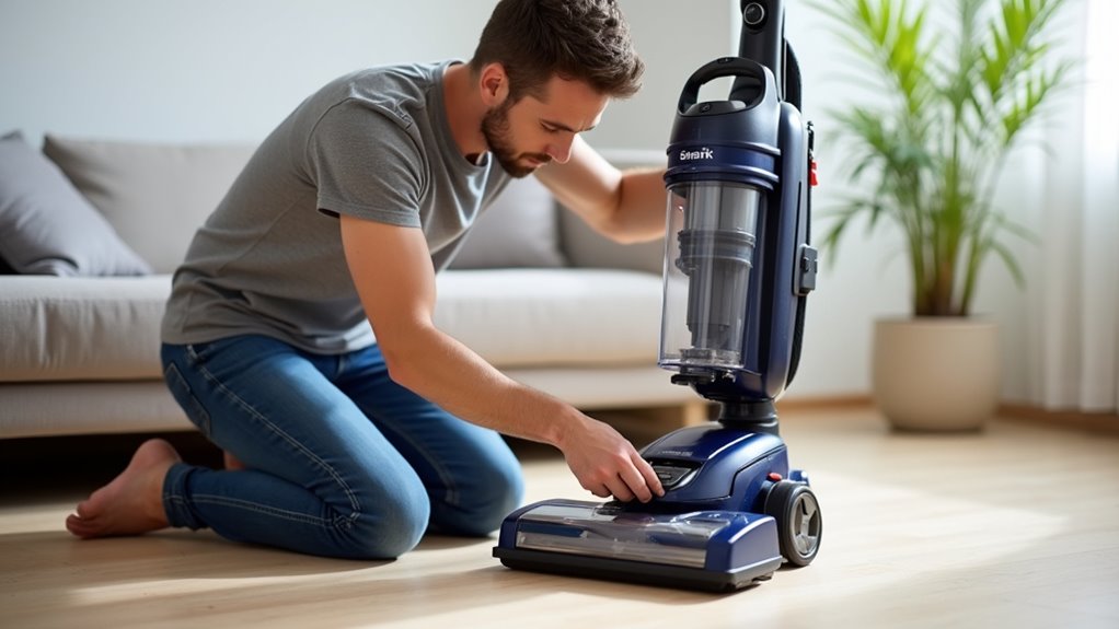 test your vacuum belt