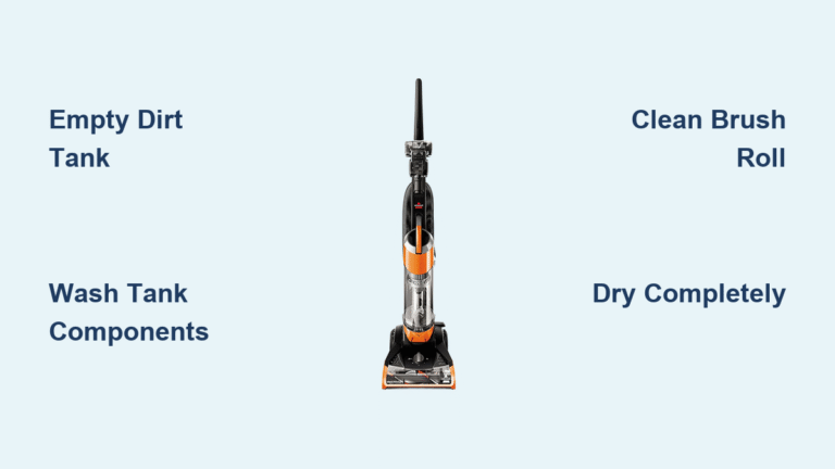 How to Clean Bissell CleanView Vacuum After Use