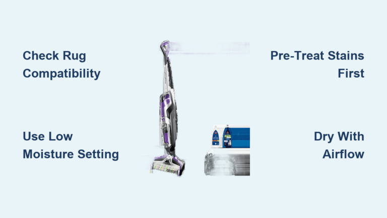 How to Use Bissell CrossWave Pet Pro on Carpet