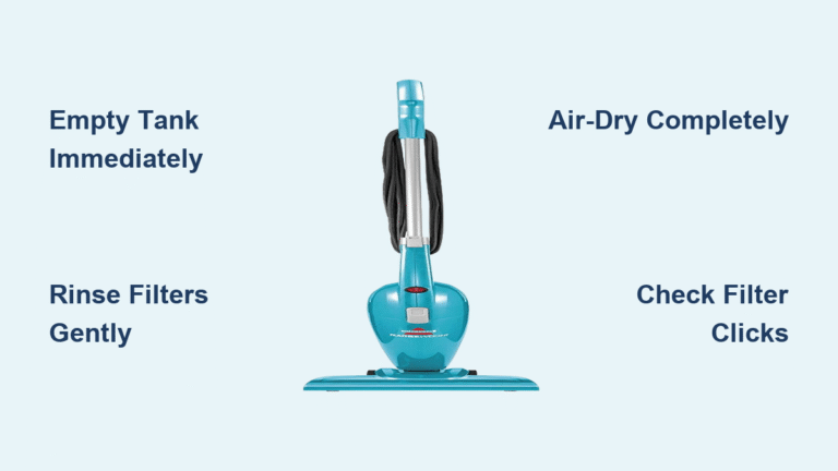 How to Clean Bissell Featherweight Vacuum After Use