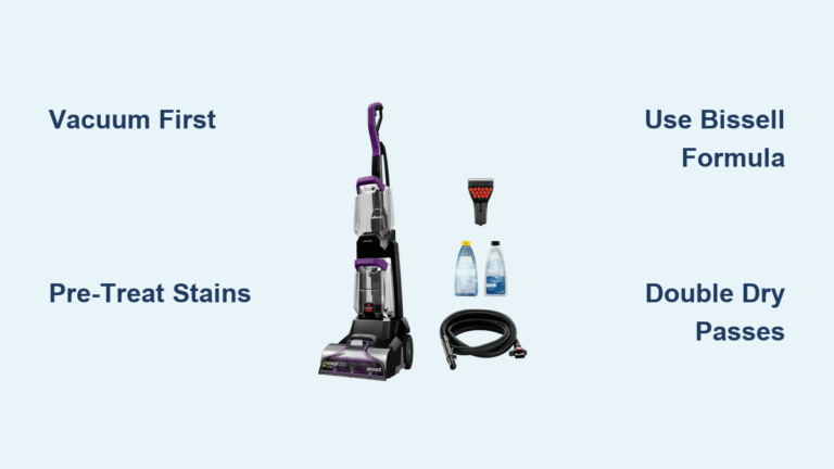 How to Use Bissell Powerwash Carpet Cleaner