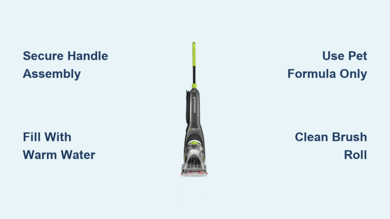 How to Use Bissell TurboClean PowerBrush Pet Carpet Cleaner