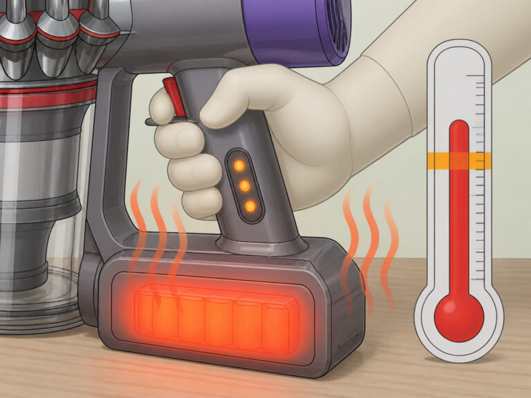 Dyson Vacuum Battery Getting Hot? Diagnose Overheating Now