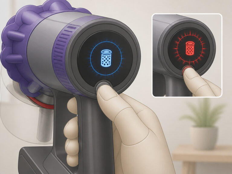 Dyson Vacuum Filter Light Flashing: The 24-Hour Dry Rule Fix
