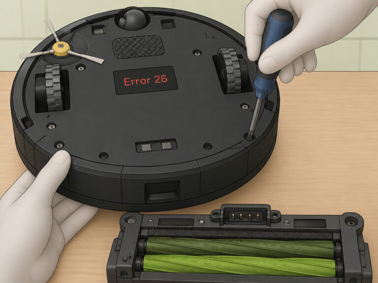 How To Resolve The Roomba Vacuum Problem Error 26 For Good
