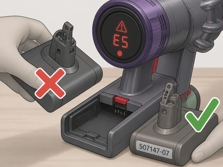 Guide to Dyson Animal Vacuum Error Codes & Troubleshooting